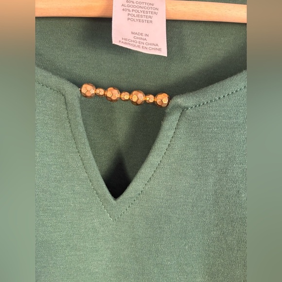 Alfred Dunner Top Garden Gate Cats Pumpkins Halloween Fall Petite Medium - Picture 4 of 10